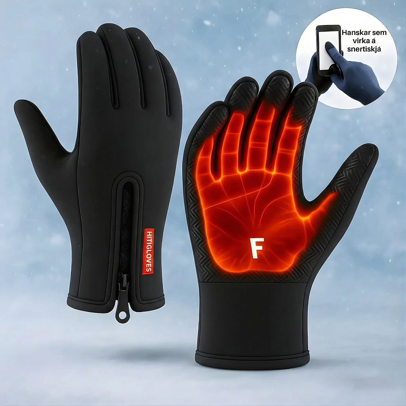 HitiGloves™ Vetrarhlíf Snertivetrarhanskar